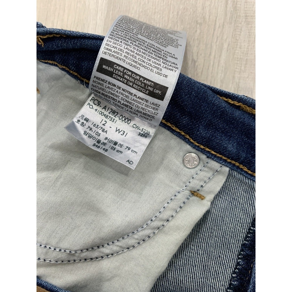 Levi Strauss Jeans Women Tag 12-W31 Approx 33x27 Heritage High Rise Skinny Denim - Picture 8 of 8